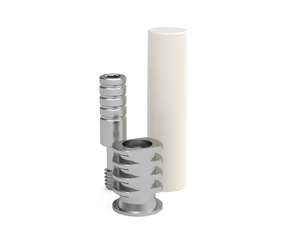 ICX-Ceramo Multi Abdruckpfosten offen (Titan)