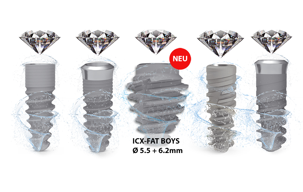 ICX-Diamond Premium / Active Master BL/TL + FAT BOYS – Einzel & Set